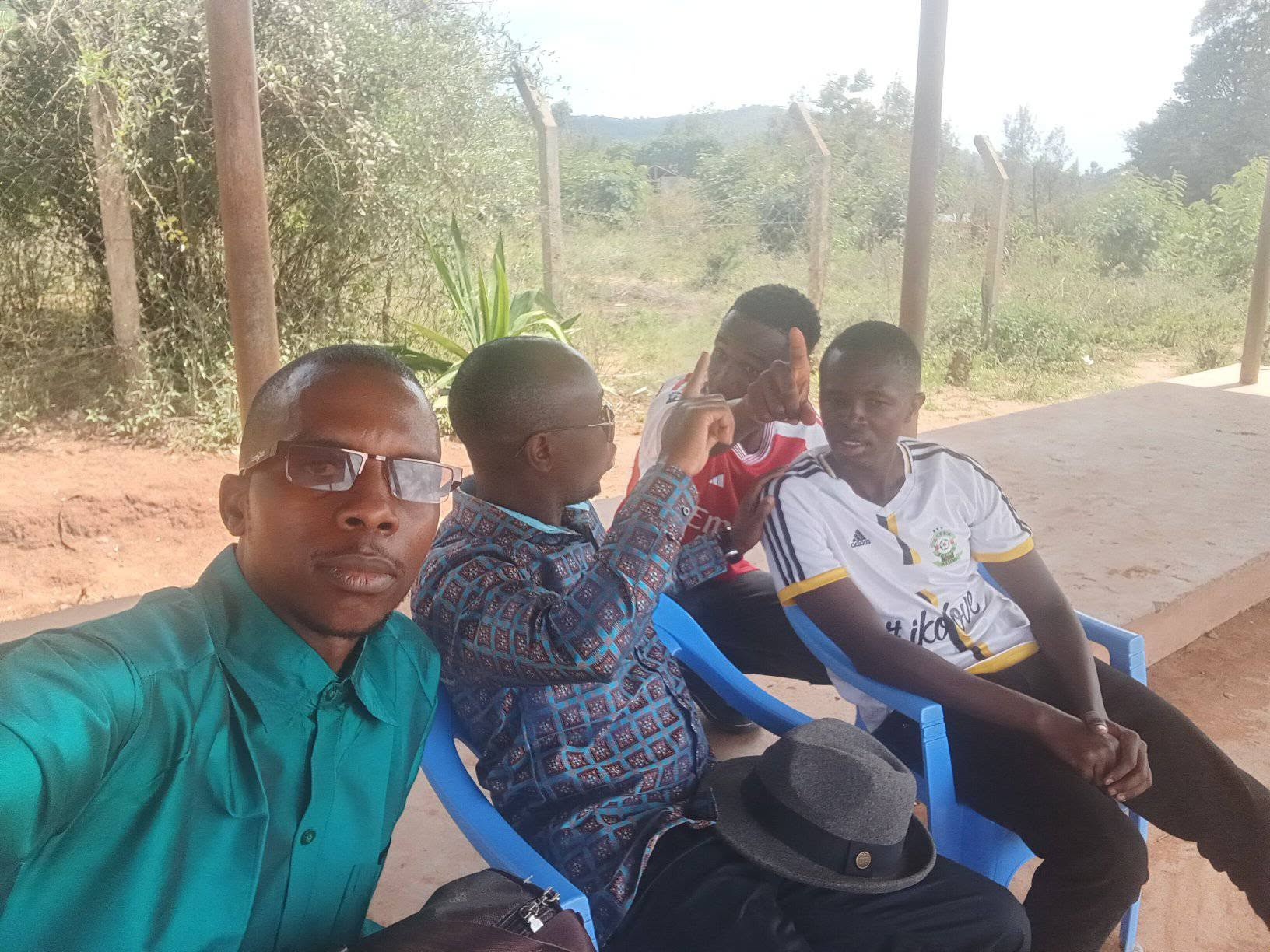 Kalii David during a community engagement